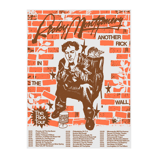 Another Rick In The Wall Tour Poster