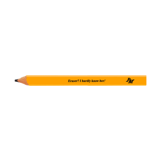 Eraser? Pencil