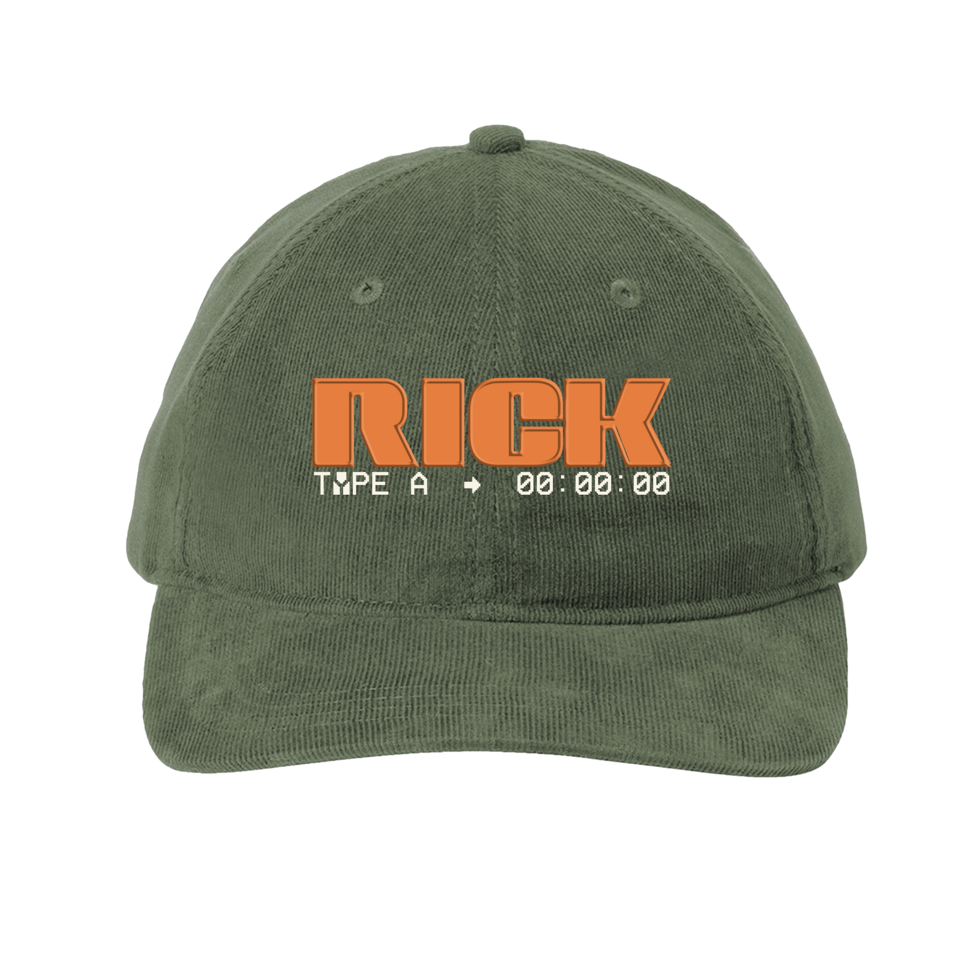 RICK Corduroy Hat Green – Ricky Montgomery