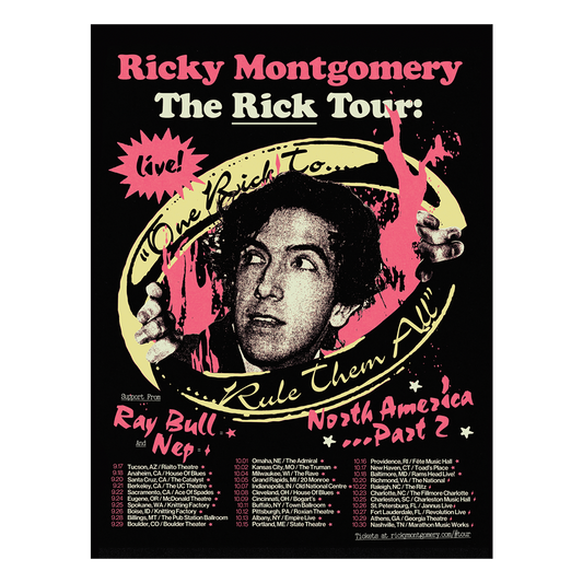 One Rick To Rule Them All Tour Poster