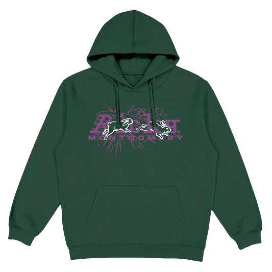 Bunny Hoodie - Forest Green